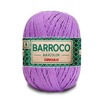 Barbante Barroco Maxcolor 6 400g - Lavanda - Un