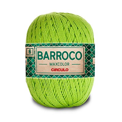 Barbante Barroco Maxcolor 6 400g - Greenery - Un