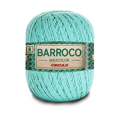 Barbante Barroco Maxcolor 6 400g - Celeste - Un