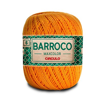 Barbante Barroco Maxcolor 6 400g - Dark Cheddar - Un