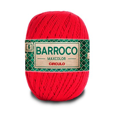 Barbante Barroco Maxcolor 6 400g - Malagueta - Un