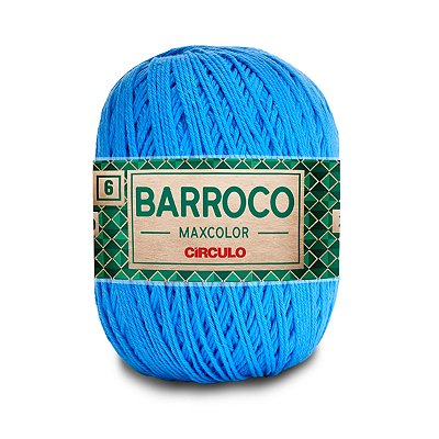 Barbante Barroco Maxcolor 6 400g - Acqua - Un