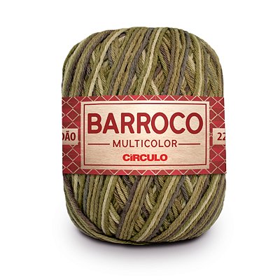 Barbante Barroco MultiColor 6 200g - Folha de Louro - Un