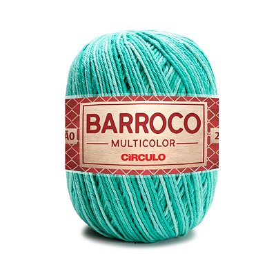 Barbante Barroco MultiColor 6 200g - Quartzo Verde - Un