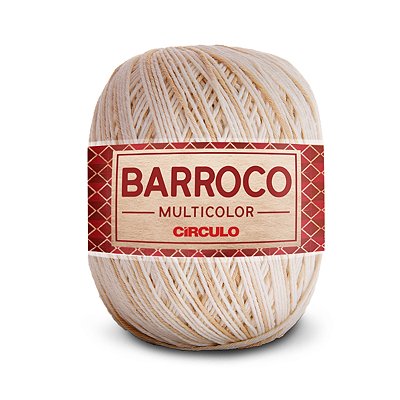 Barbante Barroco MultiColor 6 200g - Areia - Un