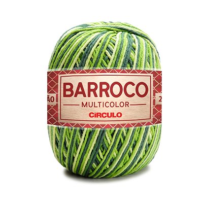Barbante Barroco MultiColor 6 200g - Gramado - Un