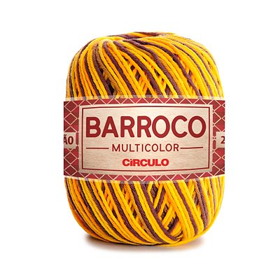 Barbante Barroco MultiColor 6 200g - Girassol - Un