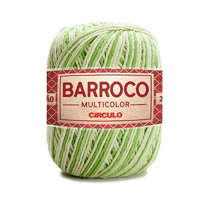Barbante Barroco MultiColor 6 200g - Greenery - Un