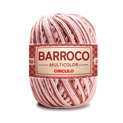 Barbante Barroco MultiColor 6 200g - Café - Un
