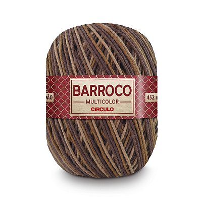 Barbante Barroco MultiColor 6 200g - Tronco - Un