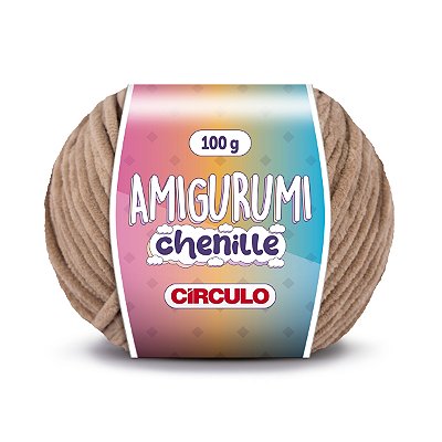 Fio Amigurumi Chenille Círculo 110m - Madeira  - Un