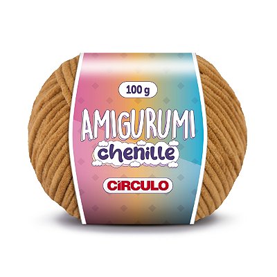 Fio Amigurumi Chenille Círculo 110m - Craft - Un