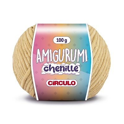Fio Amigurumi Chenille Círculo 110m - Caramelito  - Un