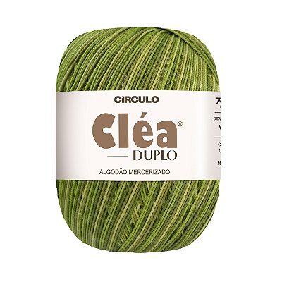Fio Cléa Duplo Algodão Mercerizado 150g - Folha - Un