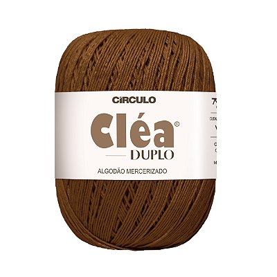 Fio Cléa Duplo Algodão Mercerizado 150g - Terracota - Un