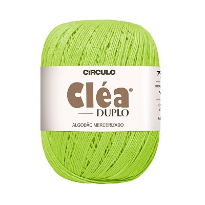Fio Cléa Duplo Algodão Mercerizado 150g - Greenery - Un