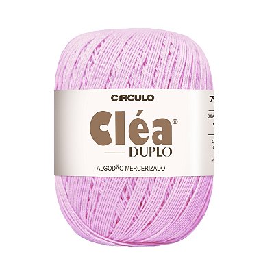 Fio Cléa Duplo Algodão Mercerizado 150g - Rosa Candy - Un