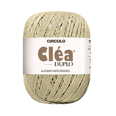 Fio Cléa Duplo Algodão Mercerizado 150g - Porcelana - Un