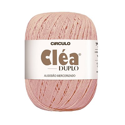 Fio Cléa Duplo Algodão Mercerizado 150g - Pêssego - Un