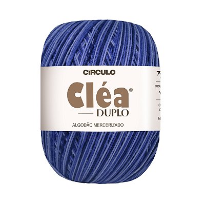 Fio Cléa Duplo Algodão Mercerizado 150g - Amuleto - Un