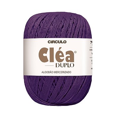 Fio Cléa Duplo Algodão Mercerizado 150g - Amora - Un