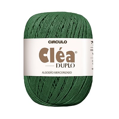 Fio Cléa Duplo Algodão Mercerizado 150g - Musgo - Un