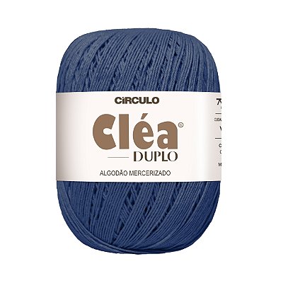 Fio Cléa Duplo Algodão Mercerizado 150g - Bijoux Azul - Un