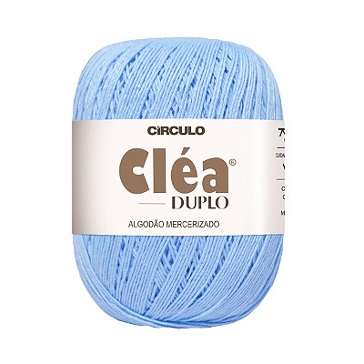 Fio Cléa Duplo Algodão Mercerizado 150g - Hortênsia - Un