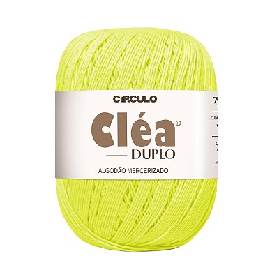 Fio Cléa Duplo Algodão Mercerizado 150g - Lima - Un