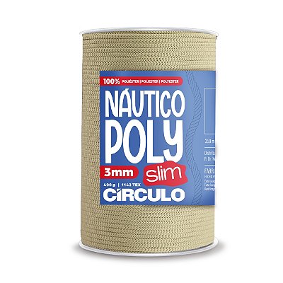 Fio Náutico Poly Slim 3mm 400g - Pinus - Un