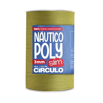 Fio Náutico Poly Slim 3mm 400g - Castanha - Un
