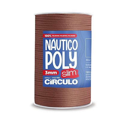 Fio Náutico Poly Slim 3mm 400g - Craft - Un