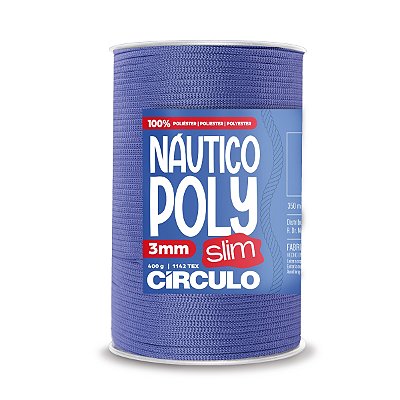 Fio Náutico Poly Slim 3mm 400g - Jacarandá - Un