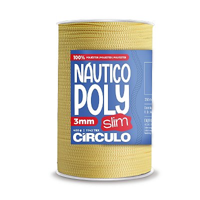 Fio Náutico Poly Slim 3mm 400g - Polén - Un