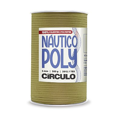 Fio Náutico Poly 5mm 500g - Castanha - Un