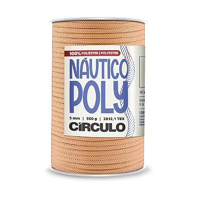 Fio Náutico Poly 5mm 500g - Peach Fuzz - Un