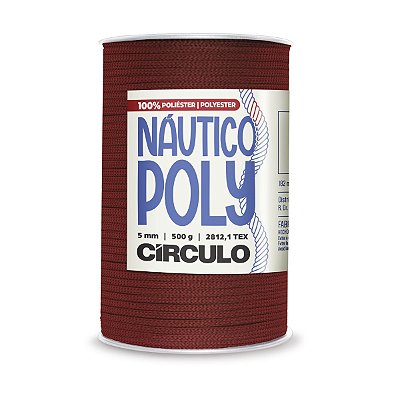 Fio Náutico Poly 5mm 500g - Rooibos - Un