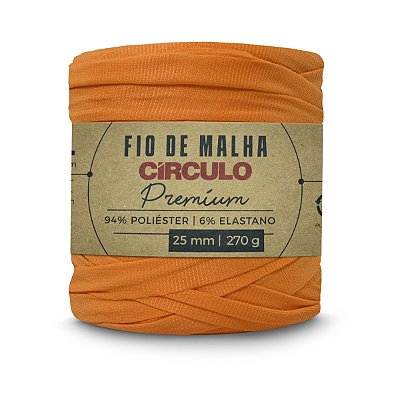 Fio Malha Premium Círculo 25mm - Casca De Laranja - Un