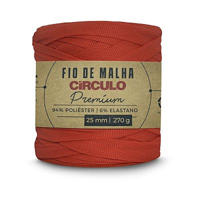 Fio Malha Premium Círculo 25mm - Maçã Do Amor - Un