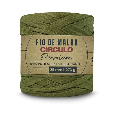Fio Malha Premium Círculo 25mm - Floresta Selvagem - Un