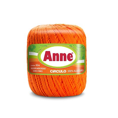 Fio Anne Círculo 19g - Laranja - Un