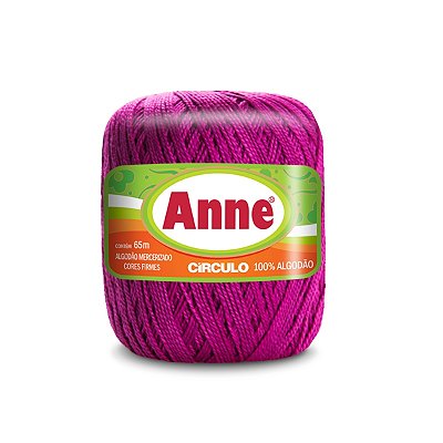 Fio Anne Círculo 19g - Rosa Choque - Un