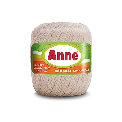 Fio Anne Círculo 19g - Natural - Un