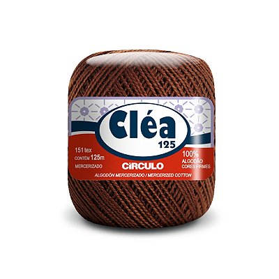 Fio Cléa 125 Círculo 19g - Chocolate - Un