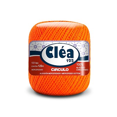 Fio Cléa 125 Círculo 19g - Laranja - Un