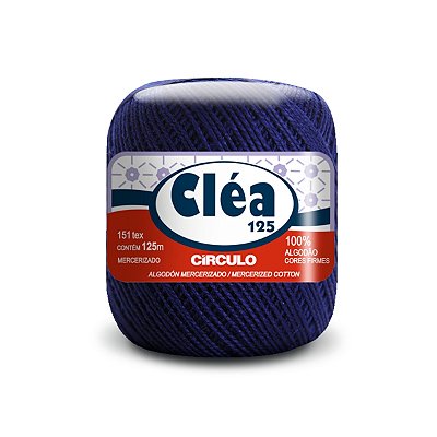 Fio Cléa 125 Círculo 19g - Anil Profundo - Un
