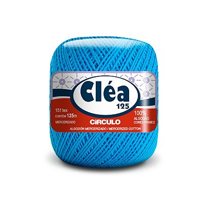 Fio Cléa 125 Círculo 19g - Turquesa - Un