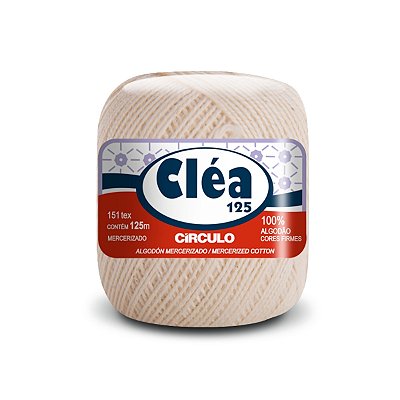 Fio Cléa 125 Círculo 19g - Natural - Un