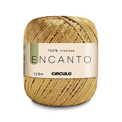 Fio Encanto Circulo 128mts - Ouro Dourado - Un
