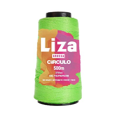 Linha Liza Grossa 500m - Hortelã - Un